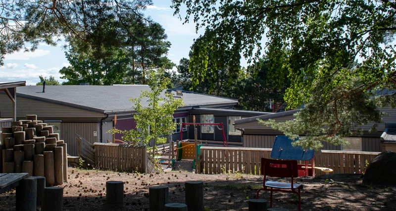 Tallåsens förskola naturen
