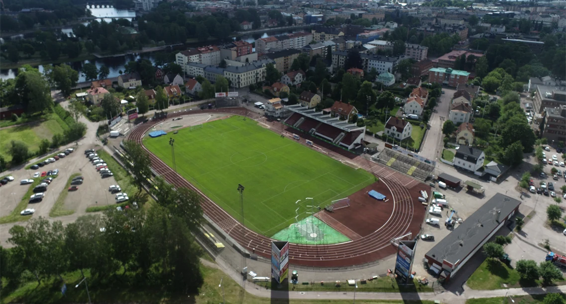 Flygbild tingvalla IP