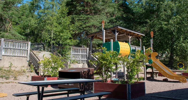 Tallåsens förskola gården