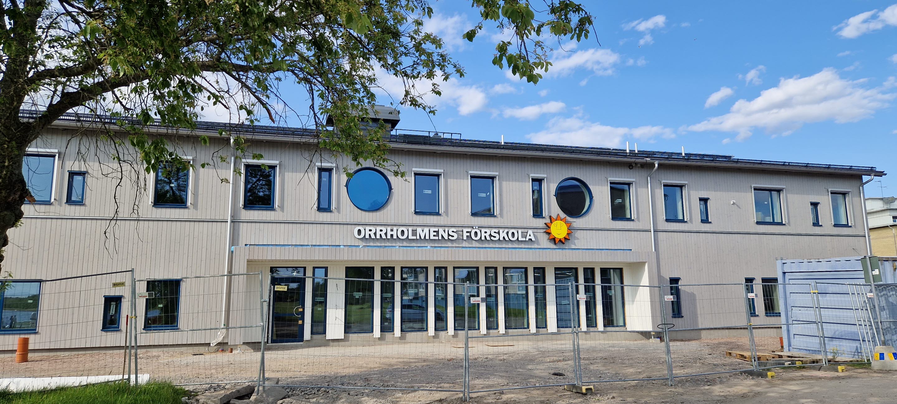 Orrholmens förskola snart färdigbyggd