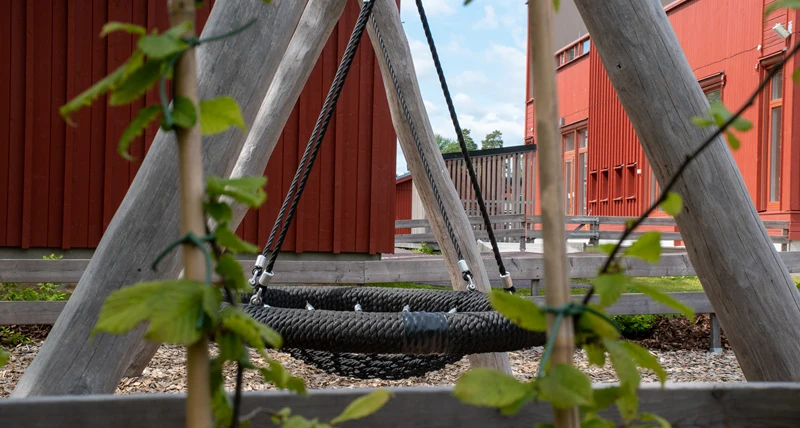 Rudsängens förskola gunga