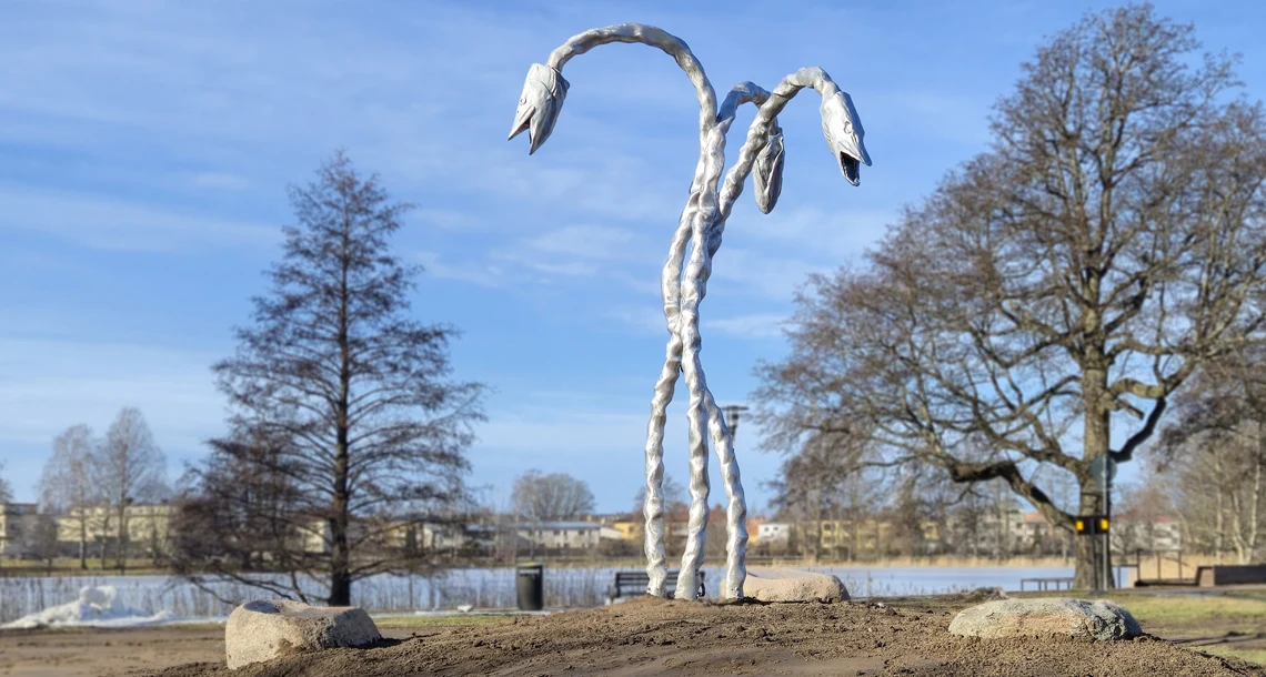 Konstverket Medvarelser av Therése Olsson