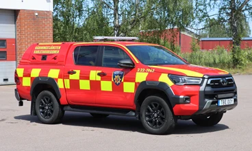 En av station Hammarös FIP-bilar.