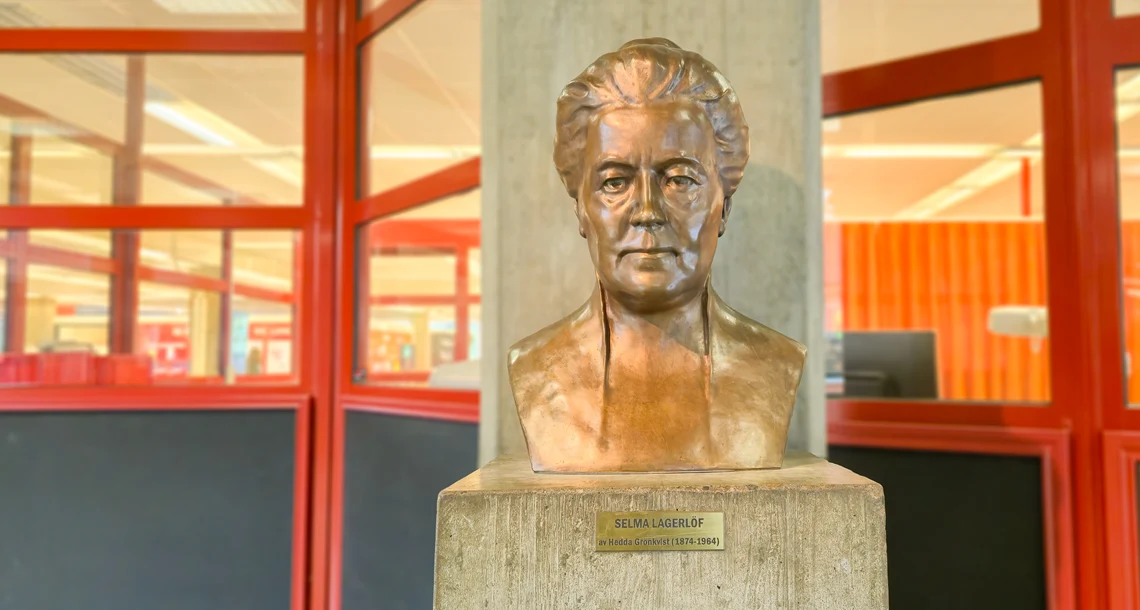 Byst Selma Lagerlöf av Hedda Grönkvist