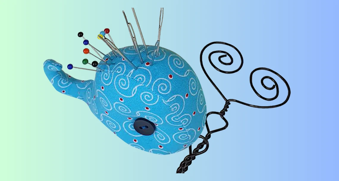 Illustration smarta saker, nåldyna.