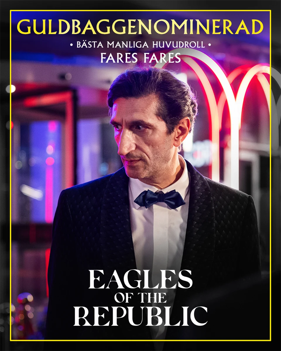 Fares Fares i en smoking