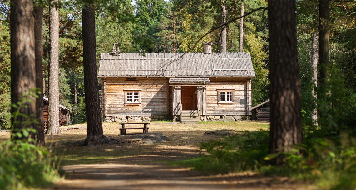 Gammelgården i Mariebergsskogen 