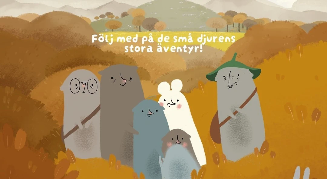 Filmaffisch från filmen Skogsdjuren