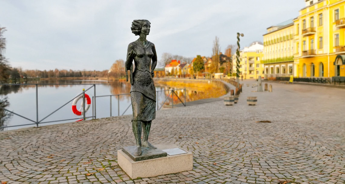 Konstverket Sola I Kallsta av Herman Reijers