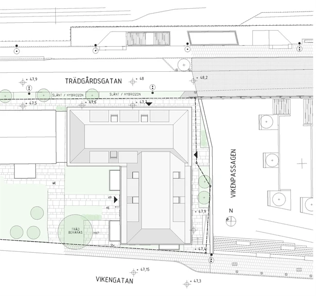 Översiktsbild över planområdet