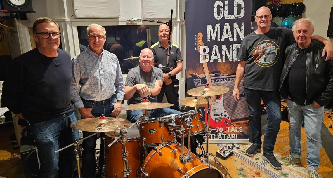 Musikgruppen Old man band