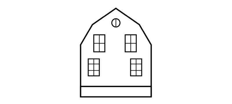 Exempel på ritning för bygglovsansökan