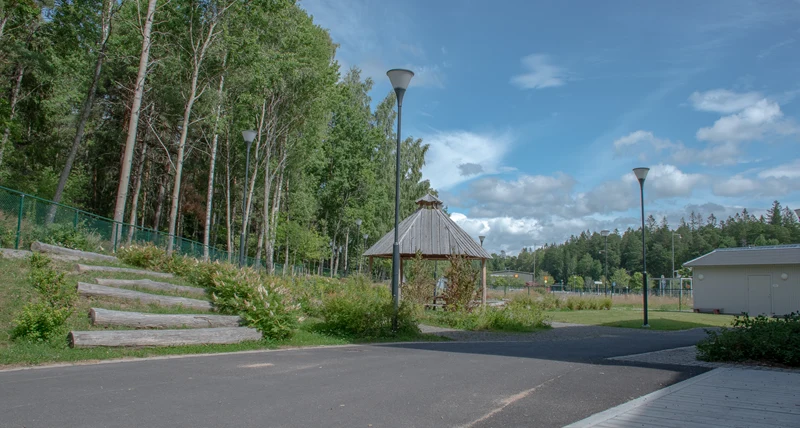 Rödklöverns förskola gården