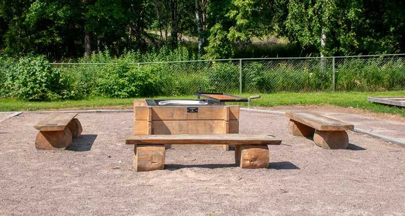 Sunnanängs förskola grillplats