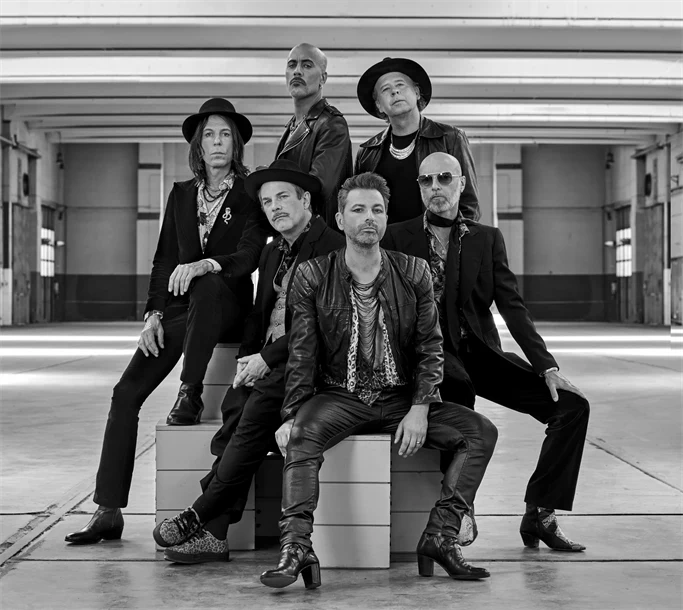 Pressbild på bandet The Ark.