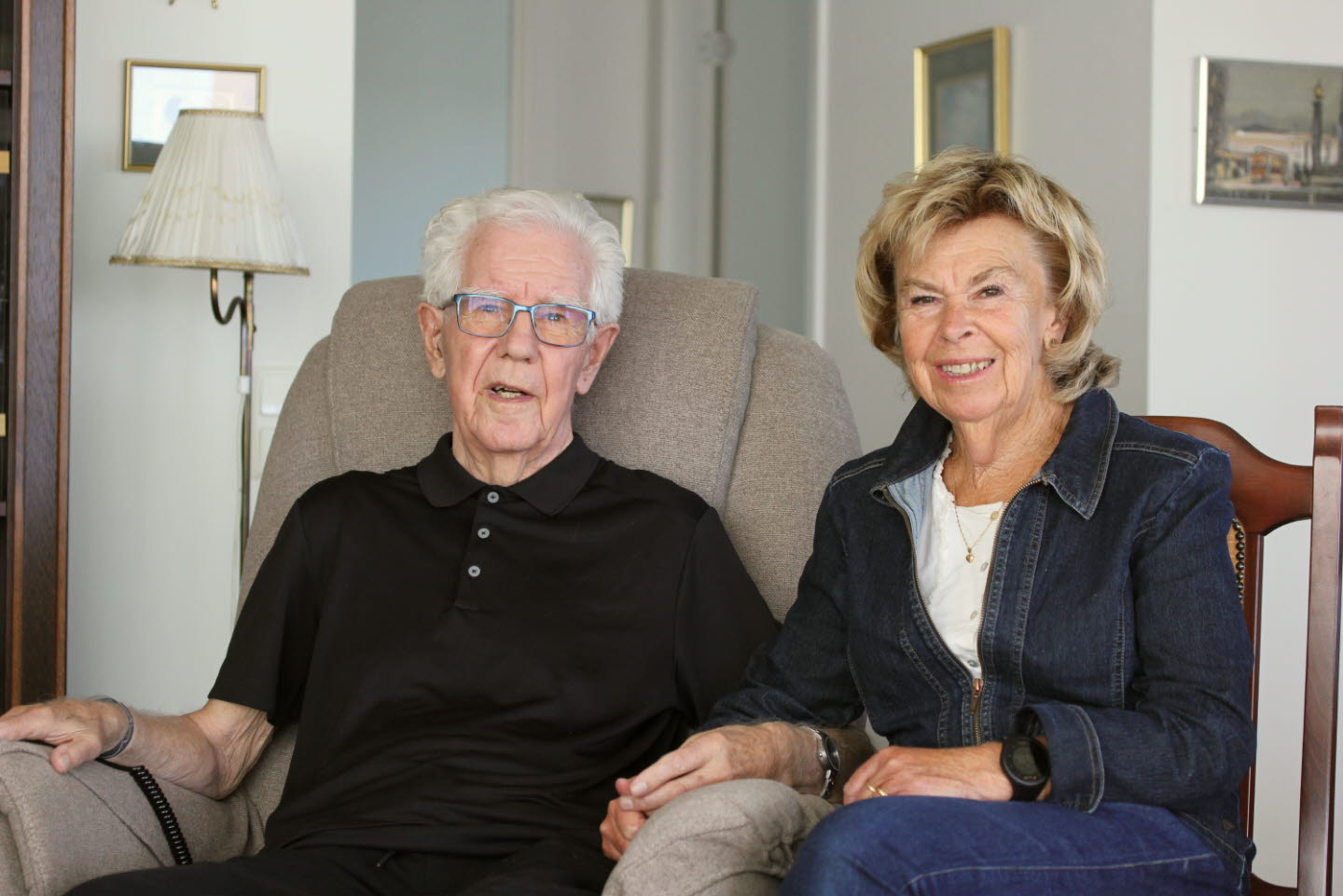 Porträtt Frank och Birgitta.