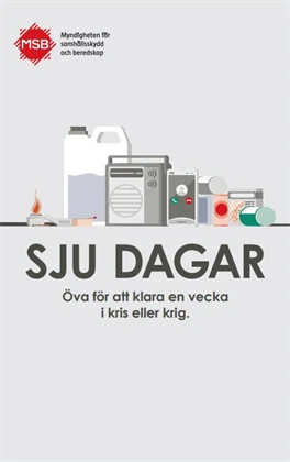Övningsfoldern Sju dagar.