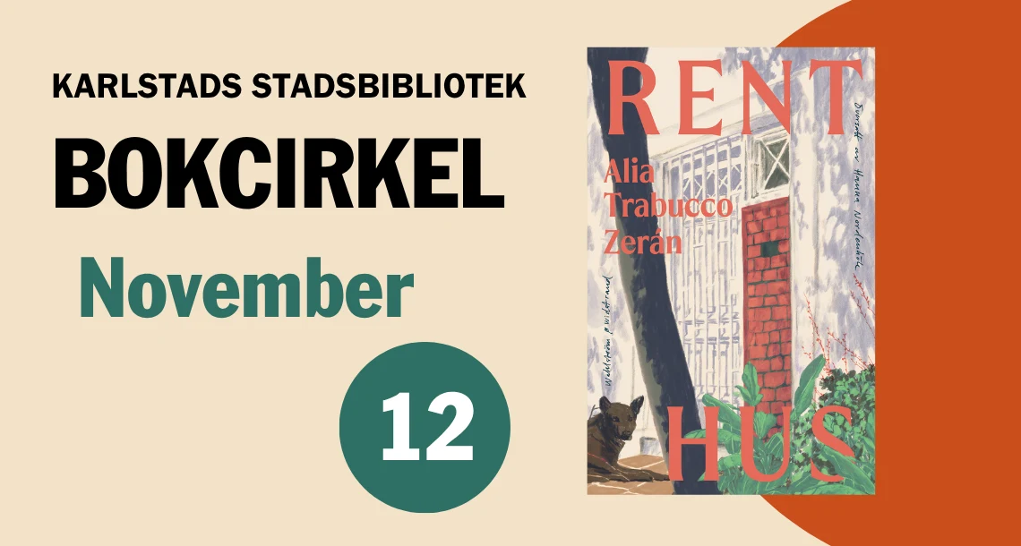 Omslag till Rent hus, text Book club November