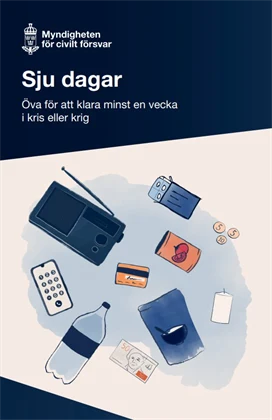 Övningsfoldern Sju dagar.