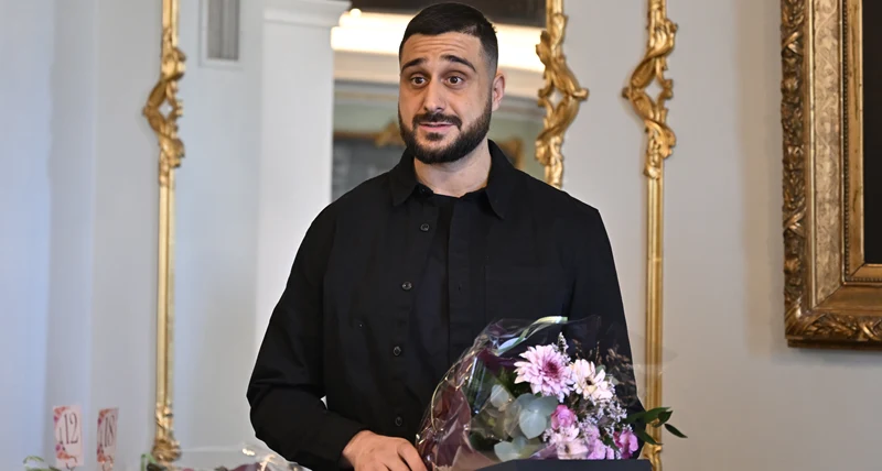 Omar Samir Hammad, lärare på Vålbergsskolan