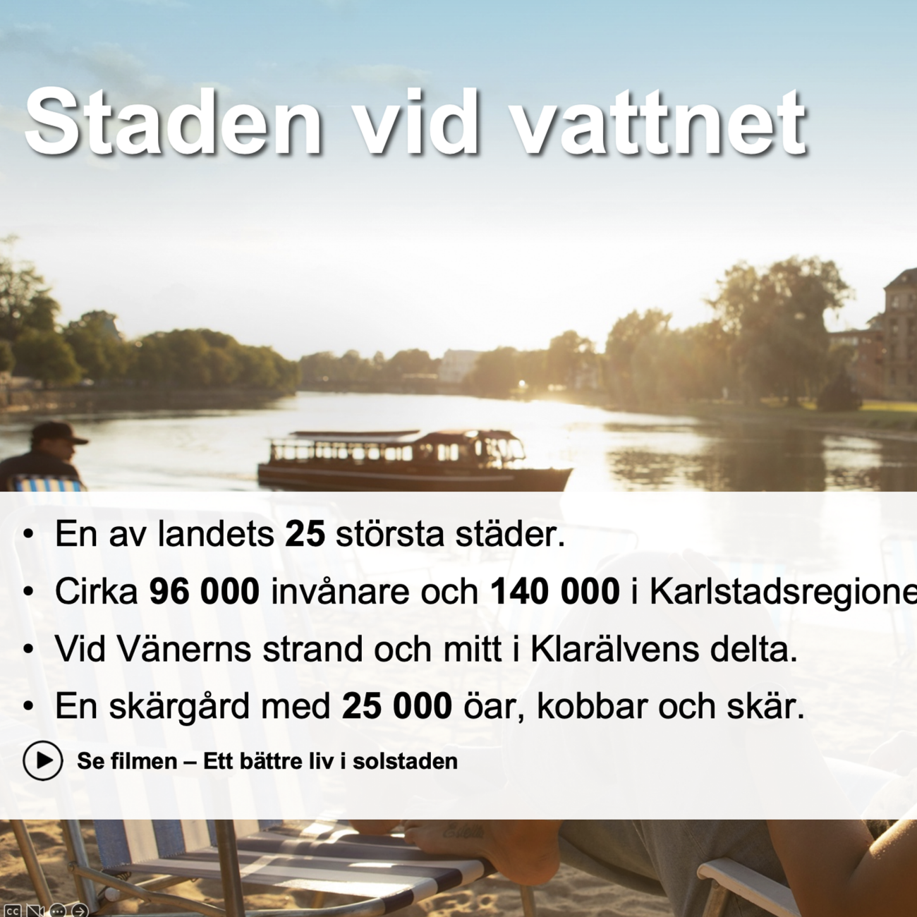 Platsvarumärket powerpoint presentationer på svenska och engelska.