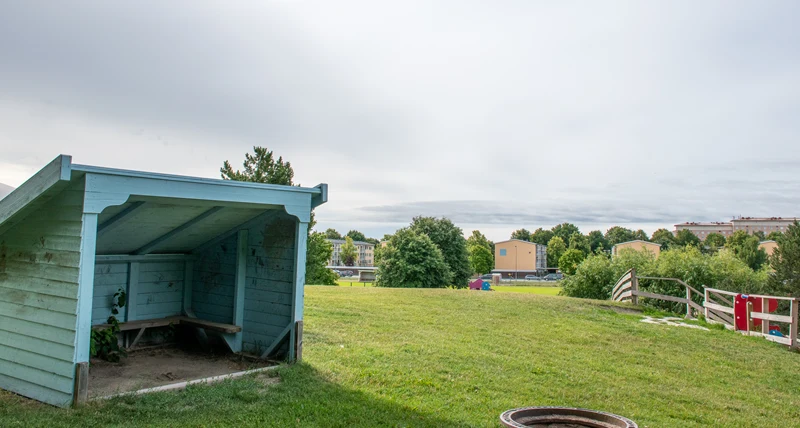 Plintens förskola gården