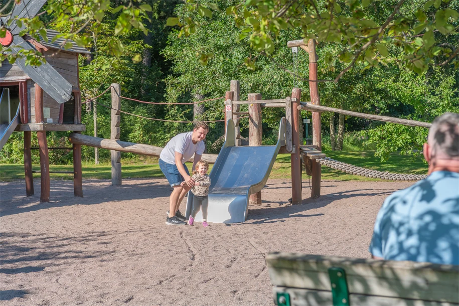 Lekpark i Mariebergsskogen