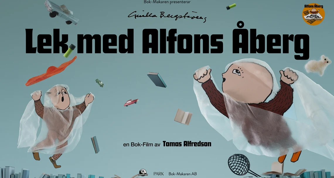 Bild på filmaffischen till filmen Lek med Alfons Åberg