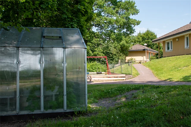 Mjölnartorpets förskola växthus
