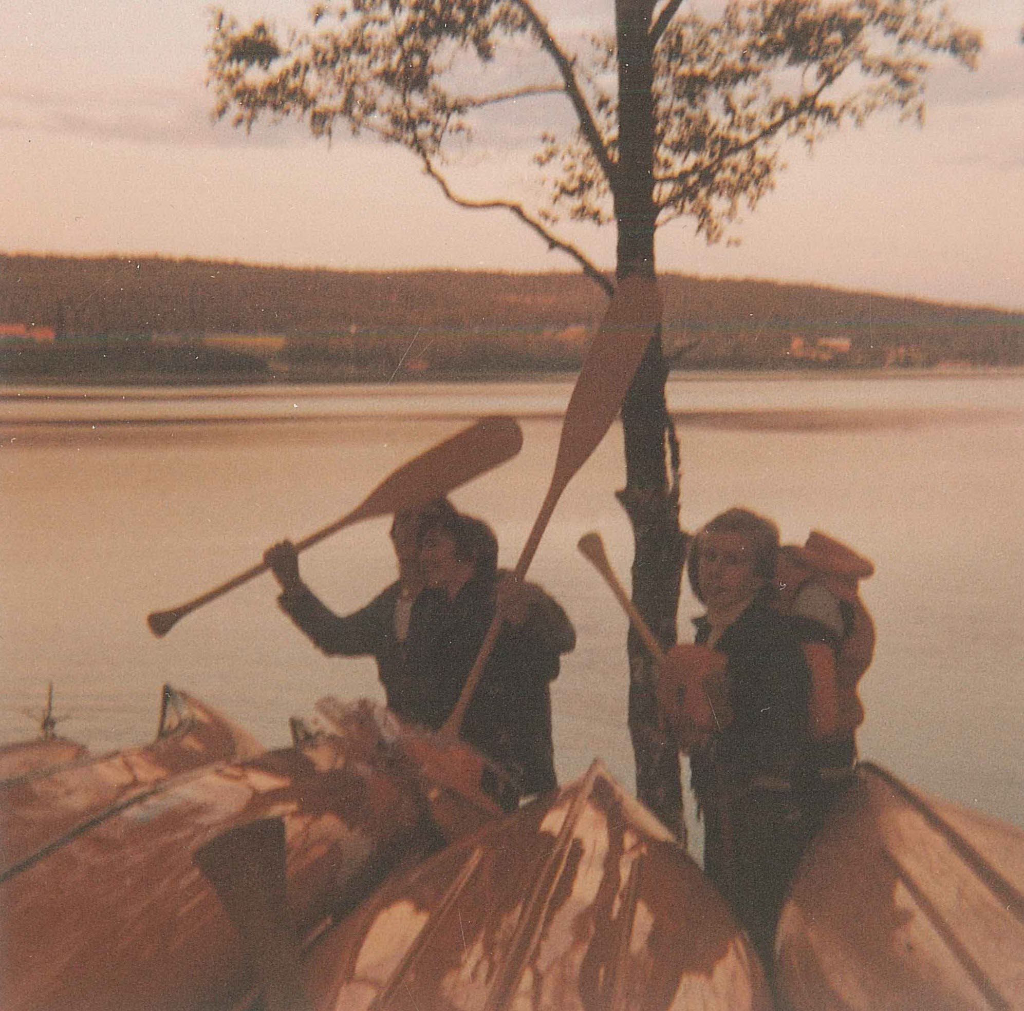 Kanotresa till Solbacka hösten 1977
