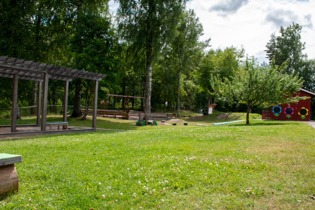 Edsvalla förskola grönområde
