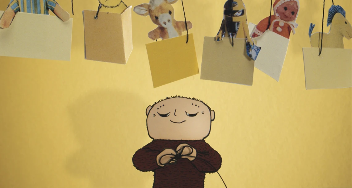 Filmaffisch från filmen Bara knyt, Alfons!