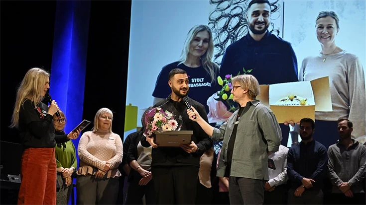 Årets medarbetare Omar Samir Hammard, Vålbergsskolan