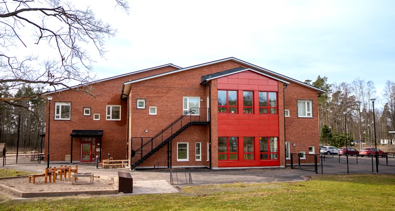 Zakrisdals förskola sedd från sidan