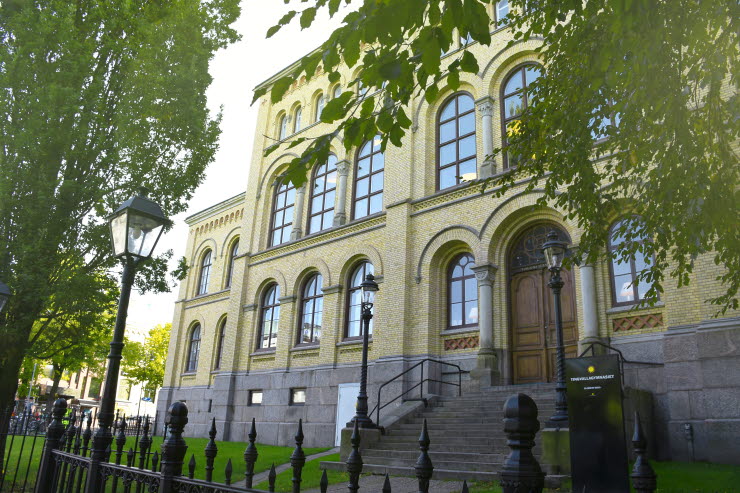 Tingvallagymnasiet entré