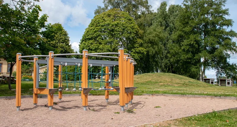 Gruvlyckans förskola lekplats