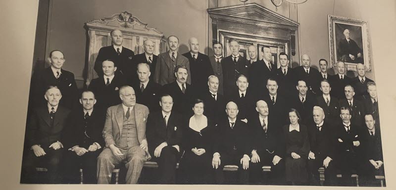 Porträttbild av Stadsfullmäktige 1940-tal