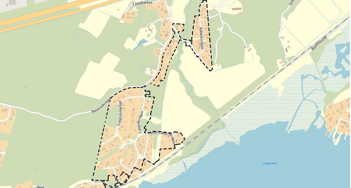 Karta över planområdet