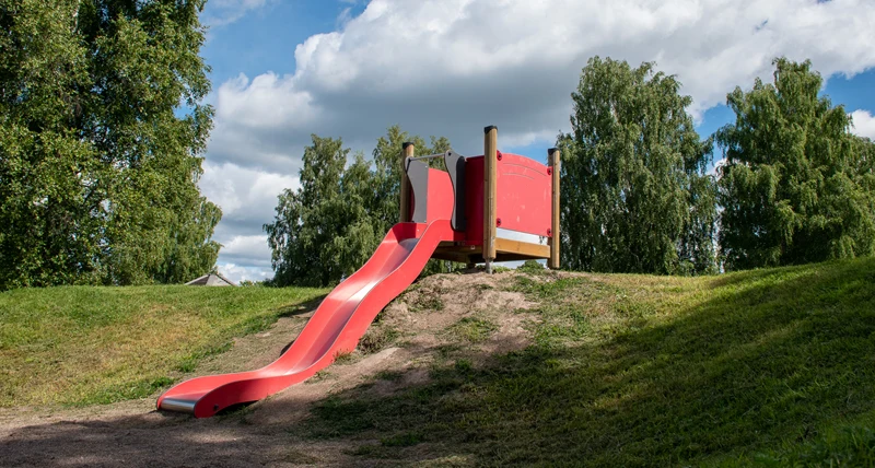 Skåre förskola rutschkana