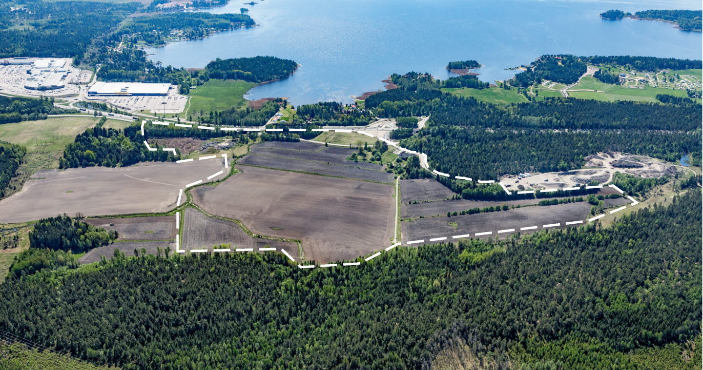 Planområde -Västra Eriksberg