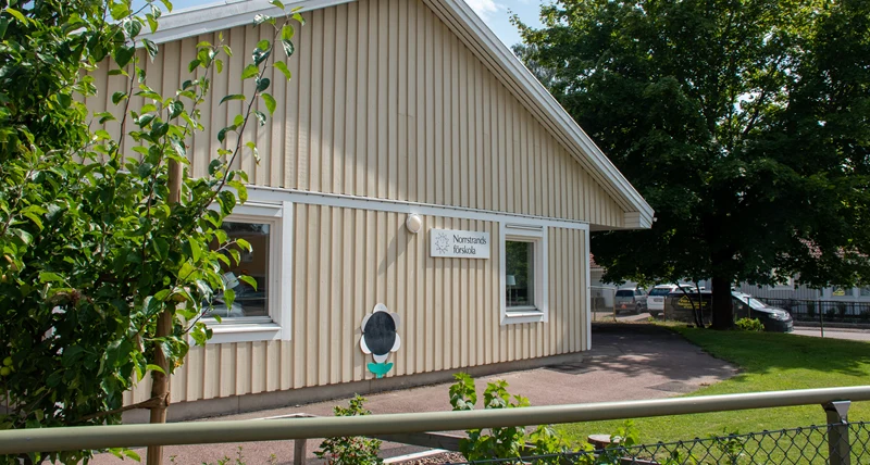 Norrstrands förskola husgavel