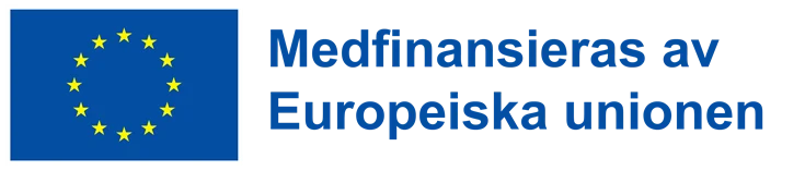 Logotyp för medfinansiering av Europeiska unionen
