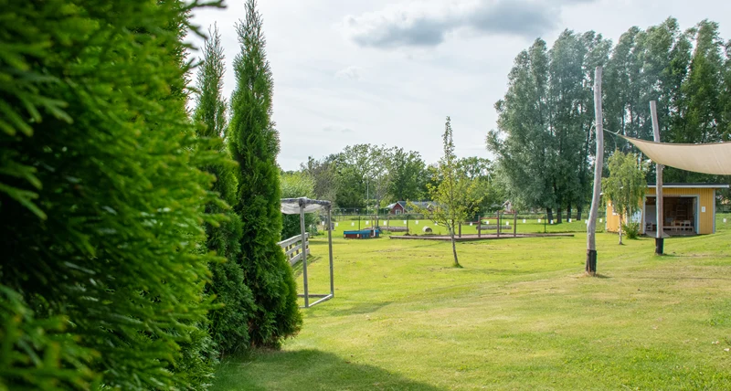Kroppkärrs förskola trädgård