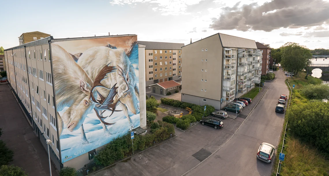 Muralmålning av Smug, Artscape 2017