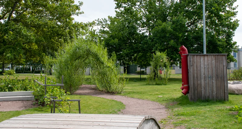 Rudsängens förskola grönska