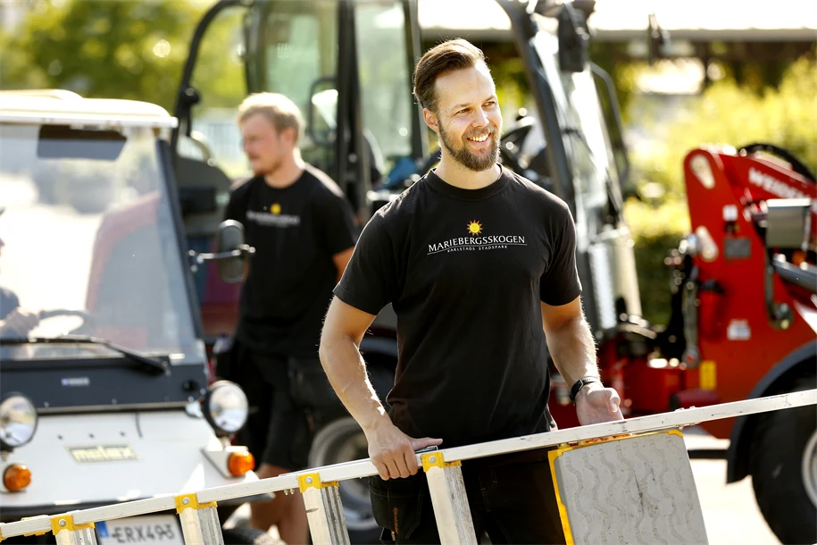 Praktikant med kaniner