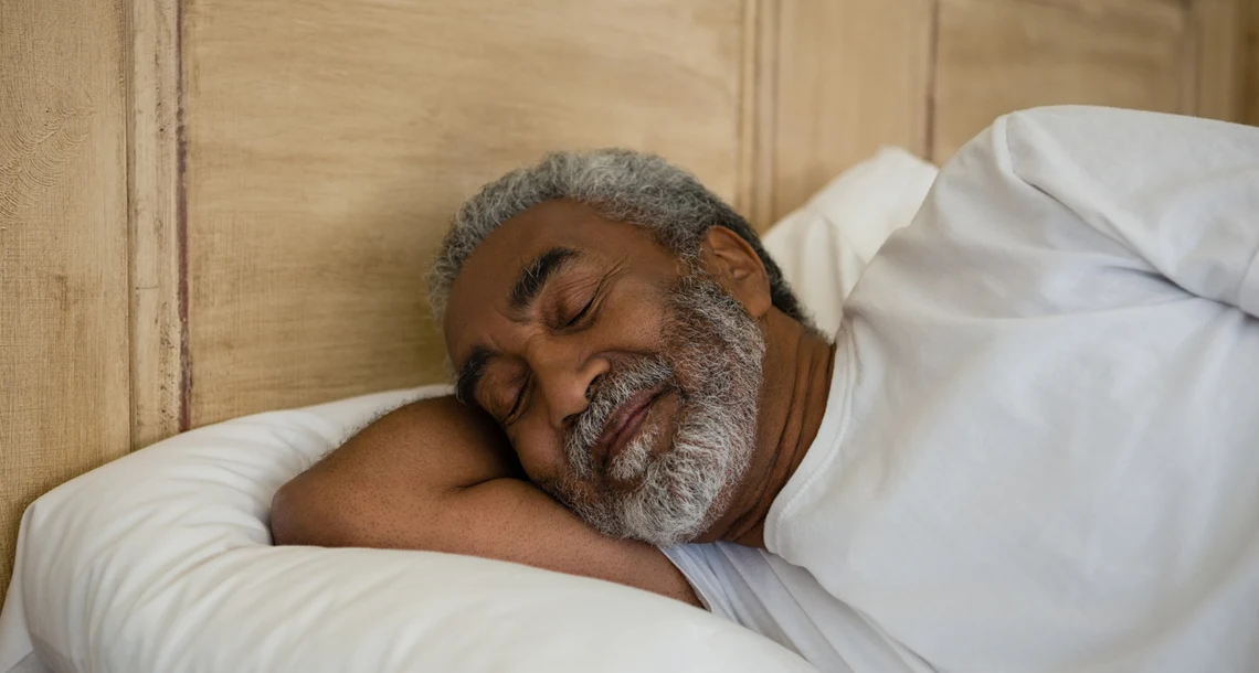 Vardigsjälv - senior som sover