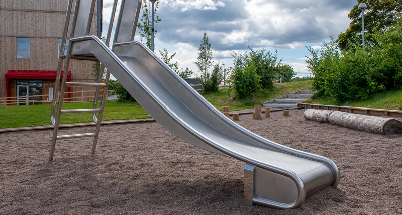 Fredricelunds förskola rutschkana