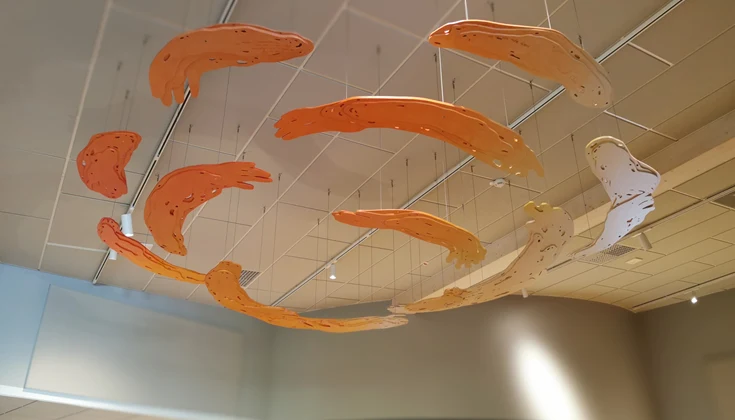 Konstverket Tyst kommunikation 