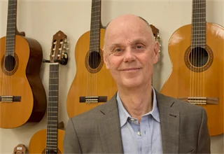 Porträttbild på Gunnar Fast, tidigare rektor på Norrstrandsskolan